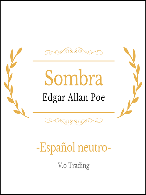 Title details for Sombra by Edgar Allan Poe - Available